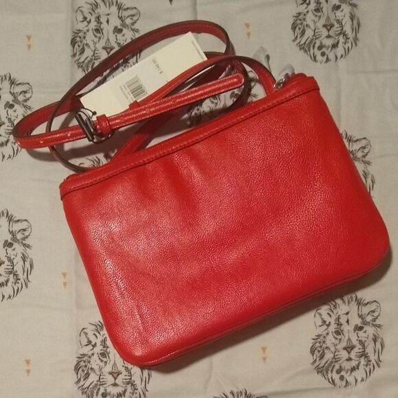 Calvin Klein Red Crossbody Bag - Picture 2 of 5